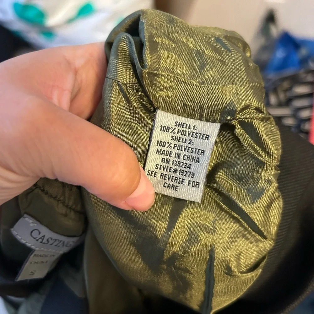 Casting La Embroidered Patchwork Bomber Jacket - image 4